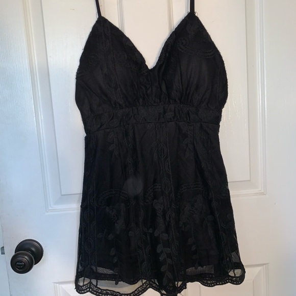 Black romper - Picture 1 of 4